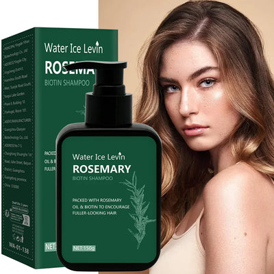 Shampoo biotina e rosmarino per crescita naturale dei capelli